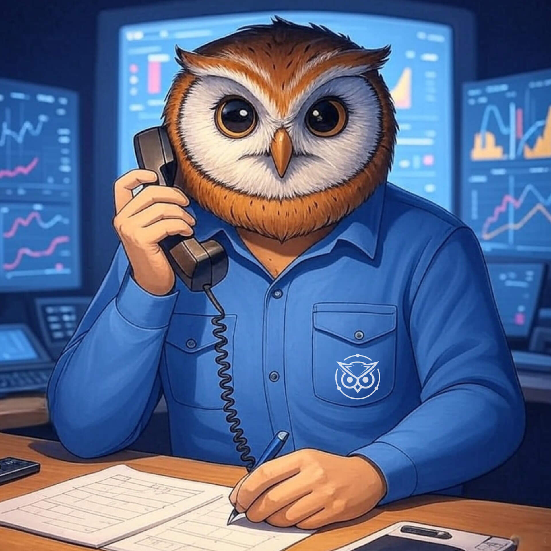 Búho de IoTMonitoreo